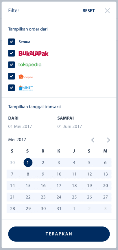 Vospay mobile app screen 4