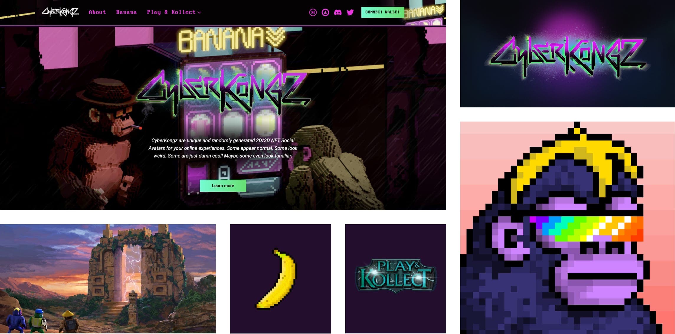 CyberKongz Collage