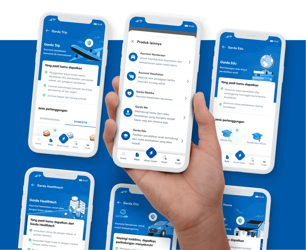 Asuransi Astra Product Information Interface