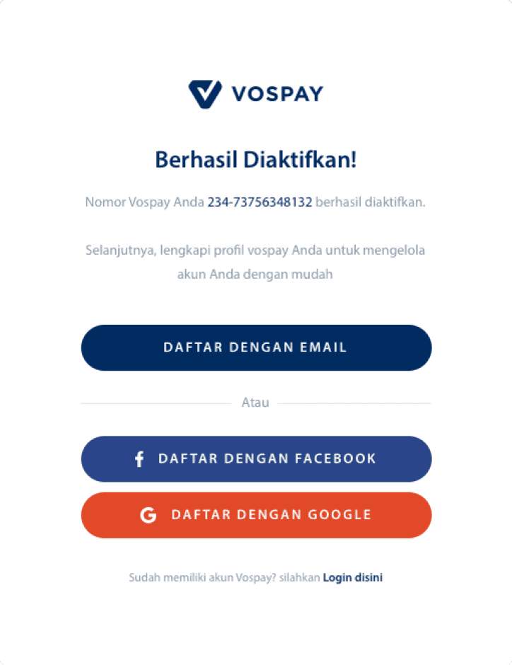 Vospay feature screen 3