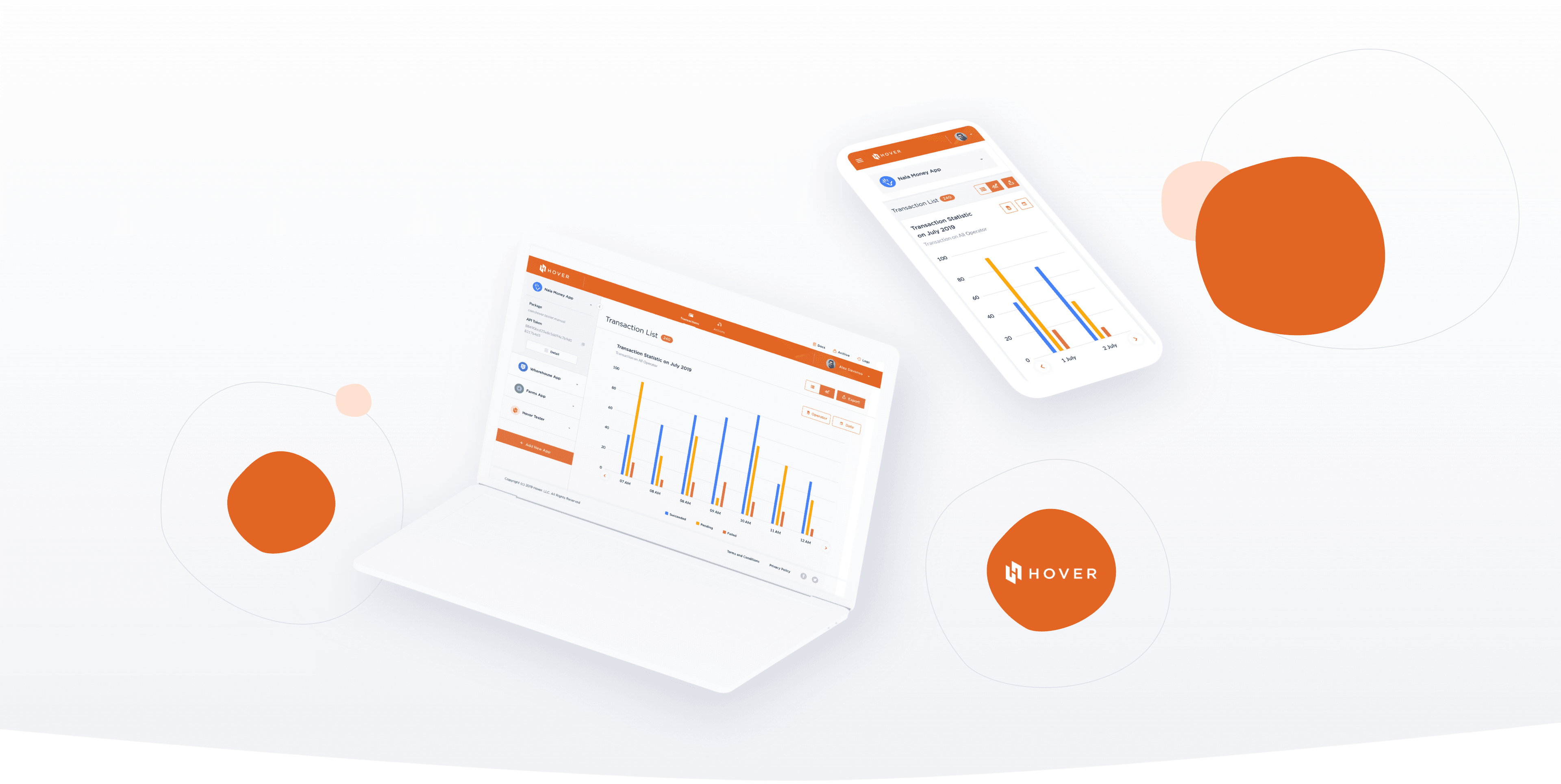Desktop and mobile views