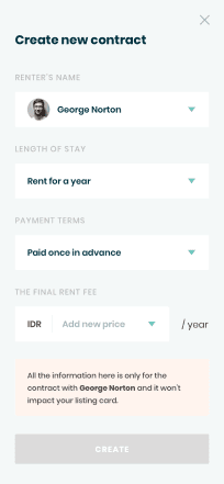 Sewagi coliving mobile forms