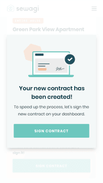 Sewagi coliving mobile new contract