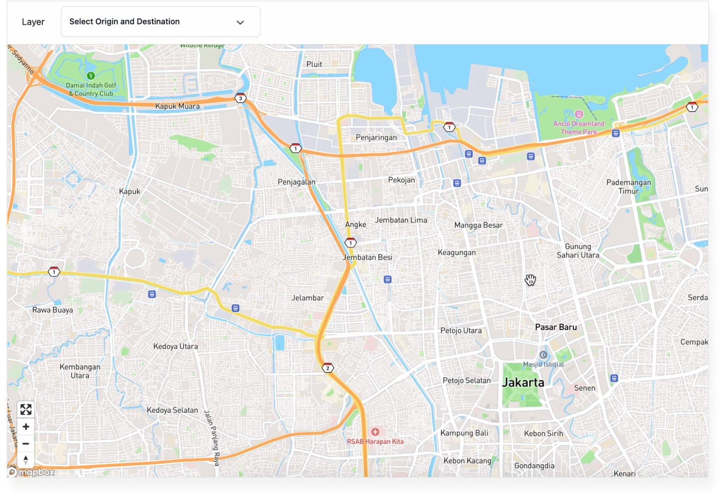 Urban mobile interface