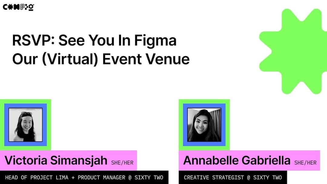 Creating Interactive & Engaging Virtual Events with Figma