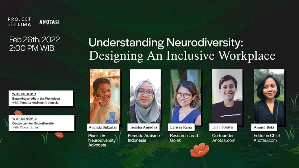 Understanding Neurodiversity: Designing an Inclusive Workplace with Project Lima x Anotasi.com